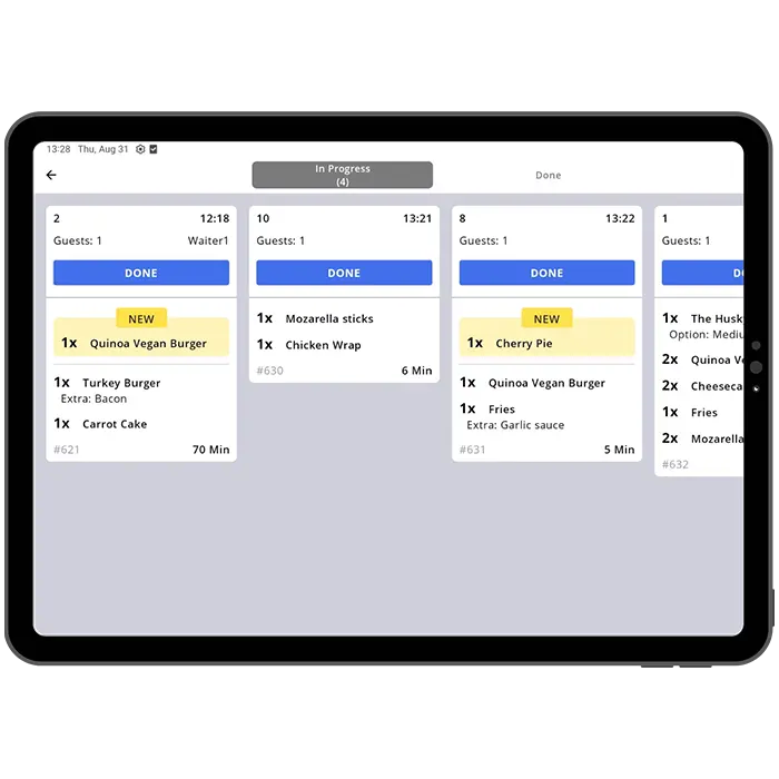Bar pickup in koko app