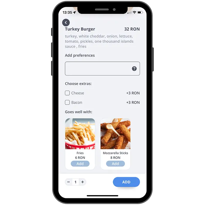 Product details koko app interface
